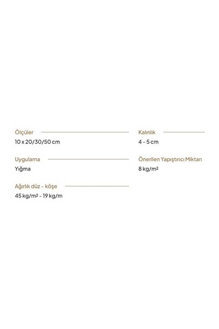 Stonewrap - Arcadia Kara Elmas Kültür Taşı 1m2 - S20dr