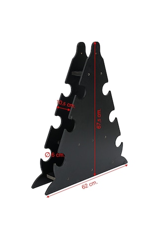 Ps Spor 3 Çift Dambıl Set 5kg 7kg 9kg Stand