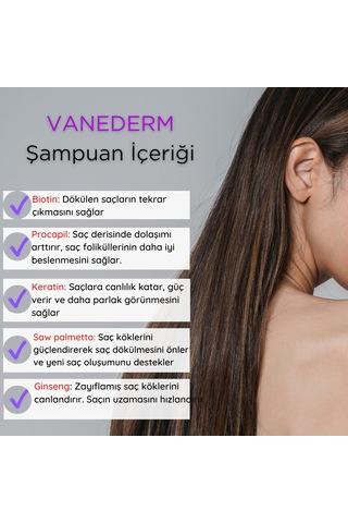 Vanederm Dökülme Karşıtı Şampuan 300 ML