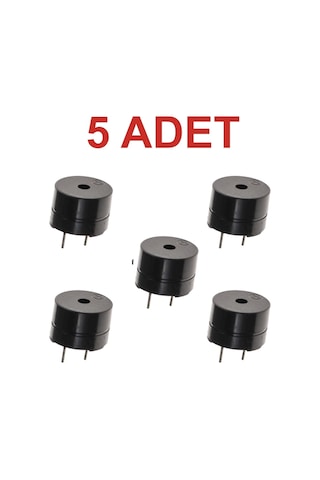 5 Adet 5v Buzzer Rodevino