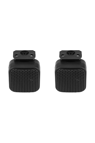 Geeroyoo 12v Araba Yüksek Güçlü Hoparlörler 1 Çift - Isı Dayanıklı Ses Bobini, Dayanıklı Plastik, Tüm Oto Ses Sistemlerine Uyumlu