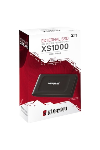 Kingston XS1000 SXS1000/2000G 2 TB USB Type-C 3.2 Gen 2 Taşınabilir SSD