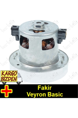 Fakir Veyron Basic Süpürge Motoru (Bakır Sargılı)