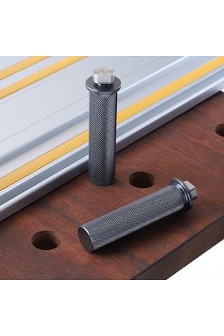 Kangvka Ahşap İşleri Masası Ek Parçası: Alüminyum Uçak Demiri Sabitleyici, 19mm, Kolay Kurulum, Doğru Konumlandırma, Dayanıklı Malzeme