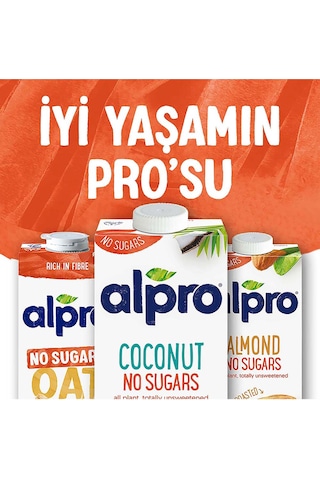 Alpro Şekersiz Hindistan Cevizi Sütü 1 L