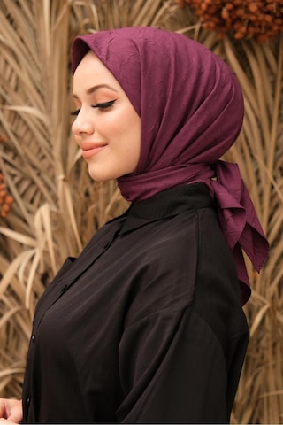 Bambu Kraş Eşarp Tesettür Giyim, Hafif, Rahat, Şık, Yüksek Kalite, Hijab, Scarf, Shawl Bordo