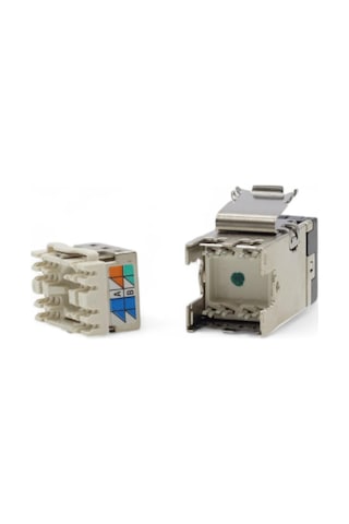 Commscope 2153449-2 Slx-6as-blk Cat6a Metallic Shielded Keystone Jack Siyah Renk