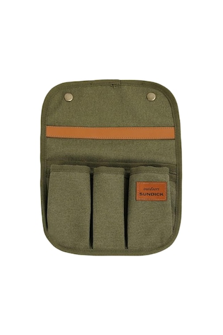 Homyl Koltuk Yan Cep Sandalye Kamp Atıştırmalıkları Yeşil Yeşil Çok Renkli