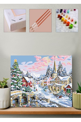 Sayılarla Boyama Kiti Yeni Yıl