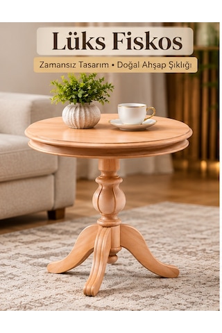 Arkhenx 5921 Lüks Fiskos Cilasız Ham + Çay Sehpası +yan Sehpa+ Servis Sehpası+dekoratif Sehpa Bzs1