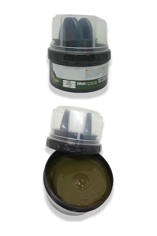 Askeri Haki Krem 200ml Ayakkabı Bot Boyası - Haki Askeri Boya
