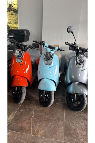 Mondial Bella Elektrikli Motosiklet Gri