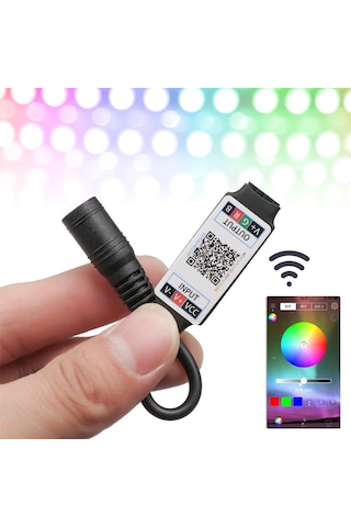Bluetooth Rgb 6 Amper. Şerit Led Kontrol Cihazı