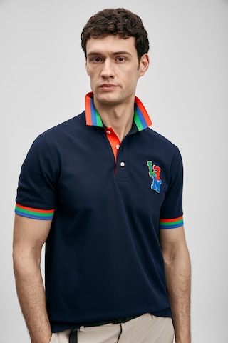 Lufian Fun Smart Erkek Polo T-shirt 111040231 Lacivert