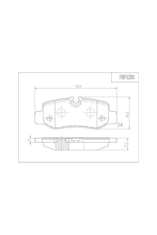 Mercedes Vito 114 Cdı 2.1 2014-2023 Bosch Arka Balata 22101