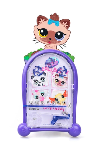 Pinball Littlest Pet Shop Eğitici Retro Eğitici Oyuncak Mor