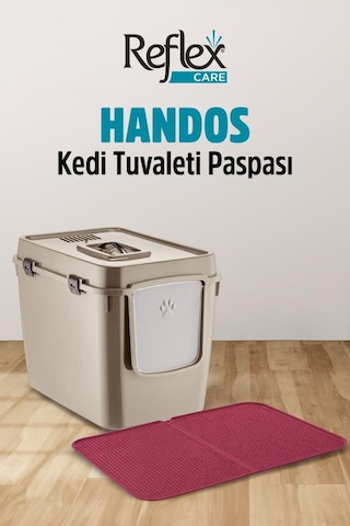 Reflex Care Handos Kedi Tuvaleti Paspası Mor 38,5 X 58,5 Cm