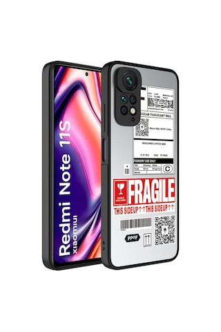 Xiaomi Redmi Note 11s Global Kılıf Aynalı Desenli Kamera Korumalı Parlak Zore Mirror Kapak Fragile