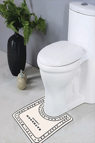 Klozet Önü Paspası, Banyo Paspası Klozet Önü , Krem Renk Pasp... Krem