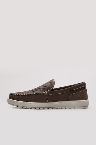 FAST STEP Hakiki Deri Erkek Casual Ayakkabı 302ma1211 Haki