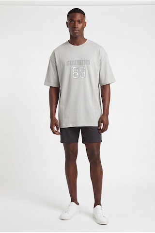 Blow Up Future Gen 89 Gri Oversize Erkek T-shirt 141530 Siyah