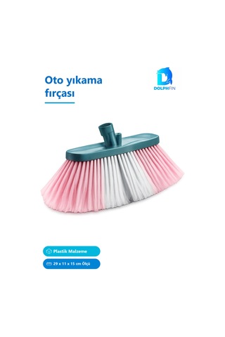 Oto Yıkama Fırçası 20 Cm Çok Renkli Plastik