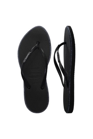 Havaianas Hav.slım Poınt Glıtter-14190 Black/black