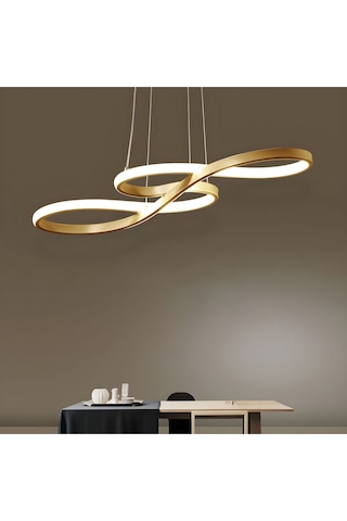 Bacco Model Modern Sarkıt Led Beyaz Işık Ultra Power Led Avizeh