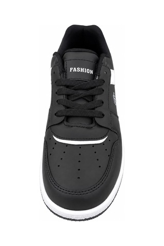 Papucumun Dünyası Unisex Bağcıklı Hafif Sport Tasarım Günlük Mevsimlik Sneaker Siyah