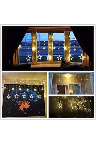 Tarrington House Yıldız Perde Işık 138 Led