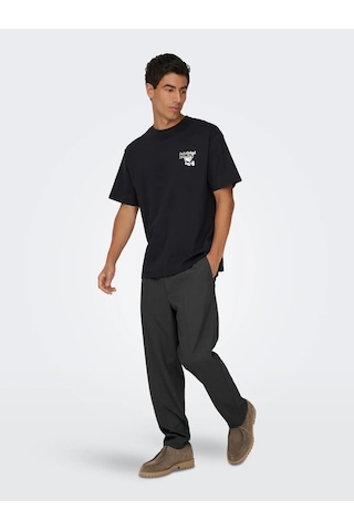 Only & Sons Erkek Chino Siyah Pantolon - 22035160