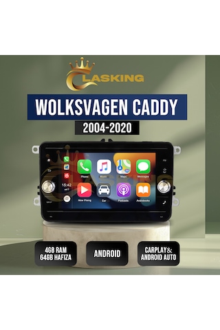 Volkswagen Caddy 2004-2020 Android Multimedia 4gb Ram 64 Hafıza