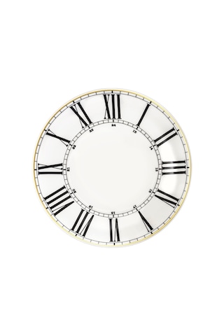 Saat Tabak &çay Kahve Seti 16 Parça 4 Kişilik Beyaz