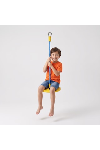Zip Line Dikey Halatı Çelik Ve Yuvarlak Oturağı - 150 Cm-1238 Çok Renkli Zip Line Dikey Halatı Çelik Ve Yuvarlak Oturağı - 150 Cm-1238 Çok Renkli
