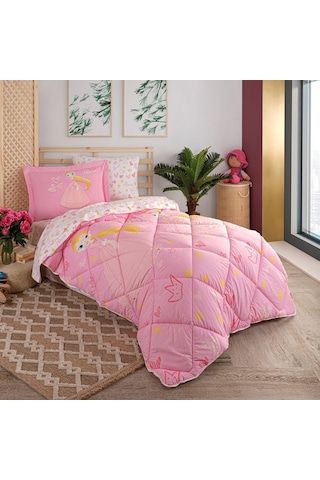 Hobby Uyku Seti Tek Kişilik Prenses Pembe