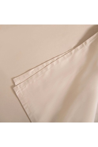Alana %100 Pamuk King Size Düz Çarşaf 280x290 Cm Taş