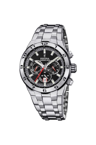 Festına F20670/6 Chrono Bıke Erkek Kol Saati Gümüş