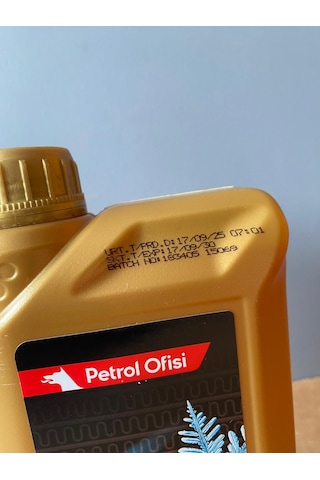 Petrol Ofisi Kırmızı Renk Organik Konsantre Antifriz 1 Litre (17/09/2025 Üretim)