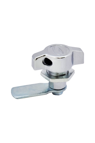 Asma Kilit Takılabilen Mandallı Kelebek Pano Soyunma Çelik Dolap Kilidi -düz