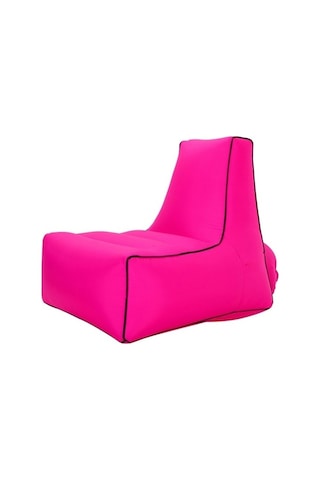 Prestigegoods Şişme Kanepe Bb1082 Hava Yatak Dış Mekan Katlanır 70x65x60cm Kırmızı Gül Kırmızı