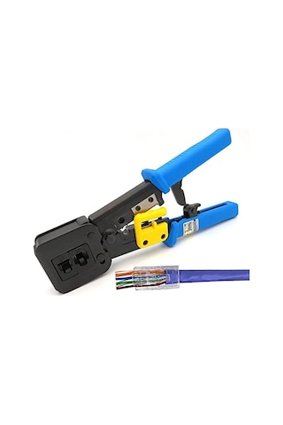 Px-8060y Rj45/rj11 Cat6 Yeni Nesil Jak Pense, 8p8c Rj45 Ve 6p4c Rj11 Uyumlu Network Telefon Kablo Ucu Sıkma Pensesi, Ka