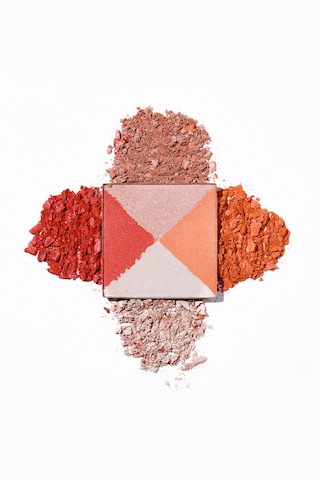 Yedek 4'lü Toz Far Coral Reef 02 Mat & Işıltılı Talc Free Hyalüronik Asit & E Vitamini / My Joy Fill Eyeshadow Quad Refill Çok Renkli