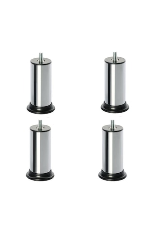 Gürçayhırdavat Yatak Baza Karyola Ayağı Metal Civatalı Metrik Diş 10Mm (4 Adet)