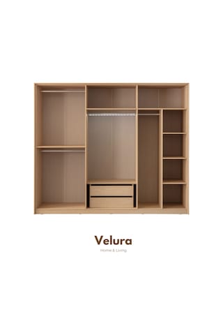 Victor 6 Kapaklı Dolap & Gardırop Bej