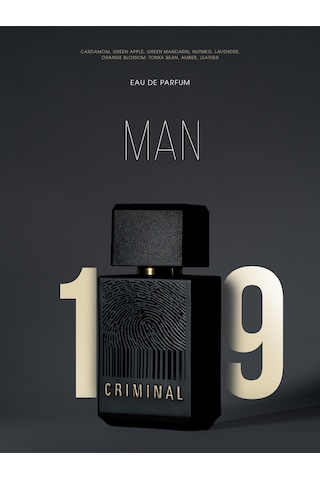 Criminal Man 19 Edp 50 ml Erkek Parfüm