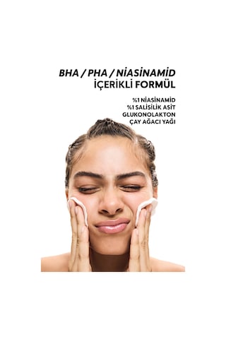 Cream Co. Akne & Siyah Nokta Karşıtı Arındırıcı Nazik Tonik BHA/PHA Niacinamide Toner 150 ML