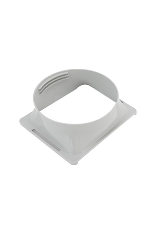 Konesam Abs Malzeme Akıllı Klima Soğutucu Exhaust Boru Bağlantı Elemanı - 150mm Çap, Saat/yönsüz Vida Uyumlu, Isı Ve Haşere Engeli Erişim Parçası