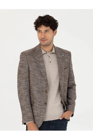 Pierre Cardin Kahverengi Slim Fit Ceket G021gl002.000.1767841.vr029 Kahverengi