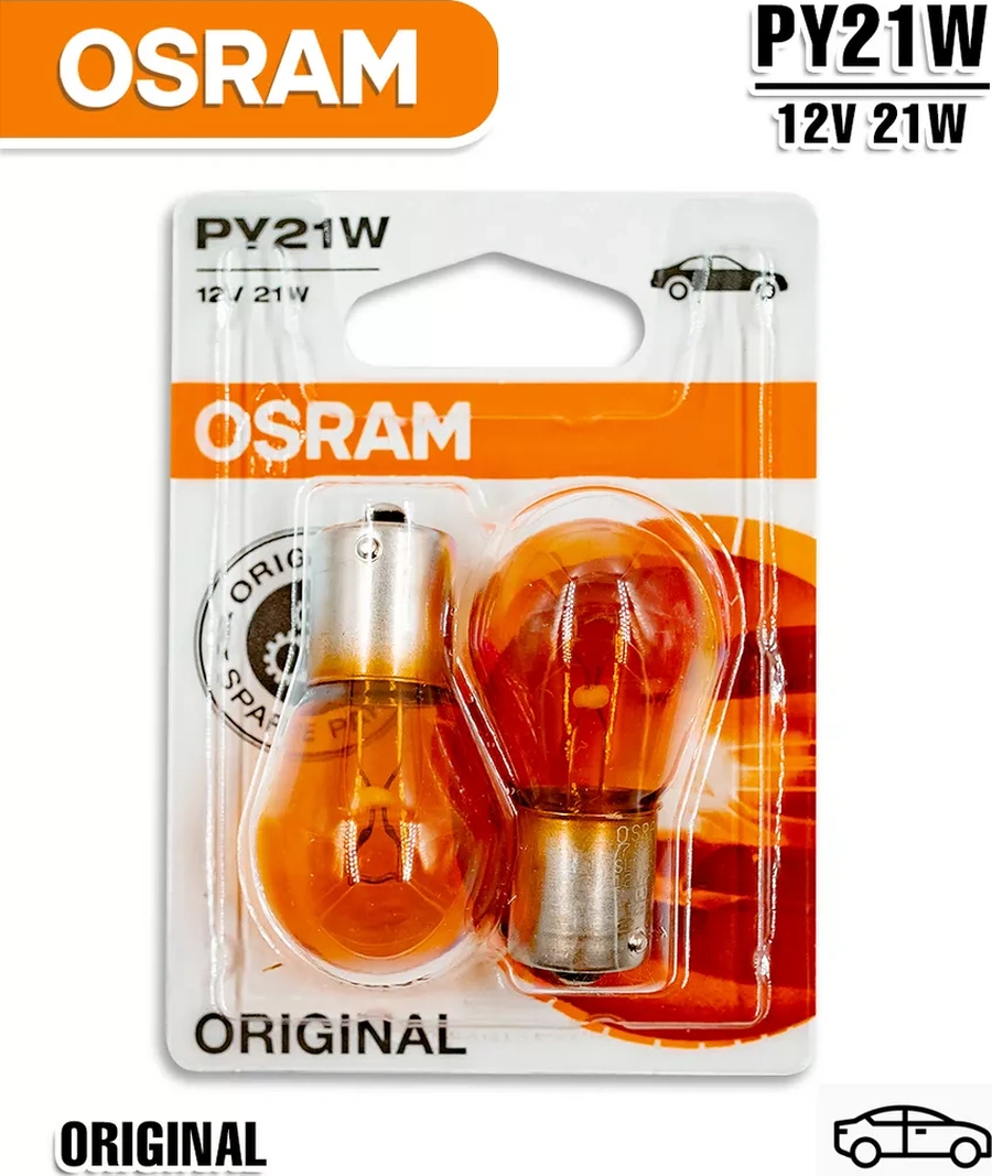 Osram Araç Sinyalleri İçin Lambalar Py21w 12v Bau15s 158705203