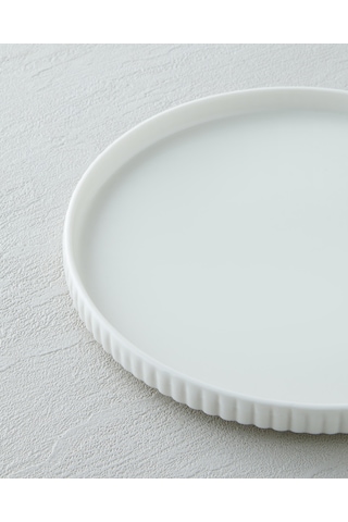 English Home Lunara Porselen Pasta Tabağı 20 Cm Beyaz Beyaz